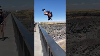 Trampoline BASE jumping [upl. by Ahlgren]