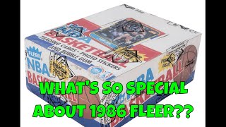 What makes 1986 Fleer basketball cards so special [upl. by Oemor238]