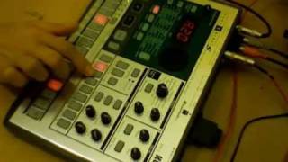 Hip Hop Beat 3 created with Korg Electribe ES1 [upl. by Yenahpets]