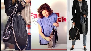 Come fare la borsa Stella McCartney Falabella  fai da te pochette Falabella DIY [upl. by Bren]