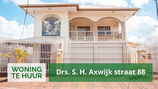 Drs S H Axwijk straat 88 • 275 m² hoogbouwwoning te Rainville  Paramaribo Suriname [upl. by Elbon]