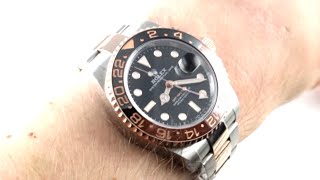 2018 Rolex GMTMaster II quotRoot Beerquot 126711CHNR Luxury Watch Review [upl. by Josselyn]