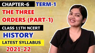 THE THREE ORDERS CHAPTER6 PART1 CLASS 11TH HISTORY NCERT  STUDYSHIP WITH KRATI 2 [upl. by Einneg790]