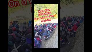 On a way to hometown bikers crowd shorts short trending biker bikeride nepaltourism [upl. by Pepita]