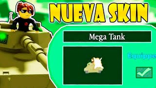 NUEVA SKIN SECRETA MEGA TANK GRATIS EN PIGGY ROBLOX [upl. by Arrehs864]