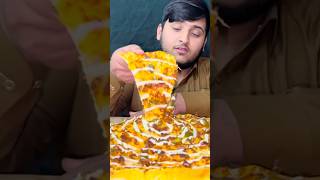 Mukbang eating cheesiest pizza 🍕 shorts shortsfeed asmr pizza youtubeshorts viralshorts [upl. by Nivahb825]