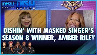 Masked Singer Winner Amber Riley Dishes on Her Time As The Harp [upl. by Iramat234]