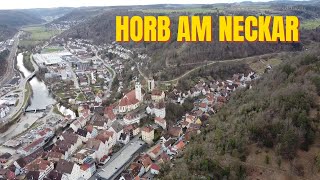 Schwarzwald  Horb am Neckar Drone camera footage  Germany [upl. by Kirkwood]