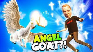 The ANGEL Goat Does EVIL Things To Humans in Goat Simulator 3 [upl. by Raddatz]