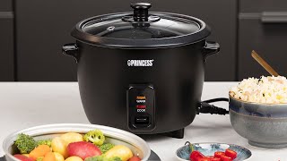 Princess 271936 Rice Cooker Matt Black [upl. by Aimee397]