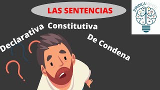 LAS SENTENCIAS  Clasificación  Ejecución [upl. by Zucker]