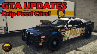 GTA Chop Shop DLC DripFeed Cars Early Look Prices Release Order  GTA 5 Updates №111 [upl. by Stine]