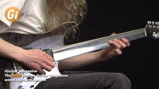 Guthrie Govan Solo Performance On the Vigier Excalibur Surfreter Guitar  iGuitar Magazine [upl. by Yelak]