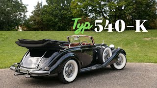 1937 Mercedes Benz 540 K Cabriolet B [upl. by Anesusa320]