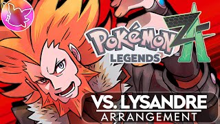 ORIGINAL Battle Lysandre but if he was sent into Pokemon Legends ZA [upl. by Sekofski516]