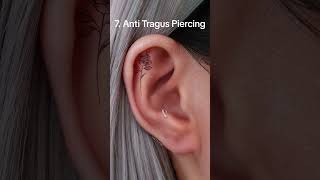 12 Types of Ear Piercings [upl. by Rikahs]