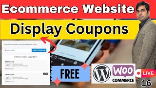 How to Create and Display Coupons on Own Ecommerce Website  How to Build Website  Business Ideas [upl. by Bocoj]