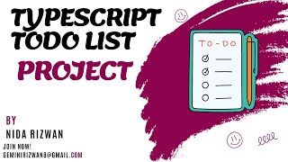 Typescript project for beginners  typescript to Javascript   TODO LIST CLI PROJECT [upl. by Ogram431]