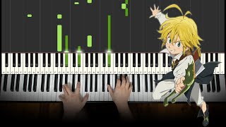 The Seven Deadly Sins  Eri0ne Piano Cover  Dedication 687 [upl. by Nirol]