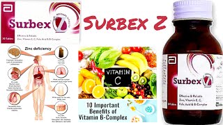 Surbex Z Capsules uses in Urdu Hindi  Vitamins [upl. by Alial884]