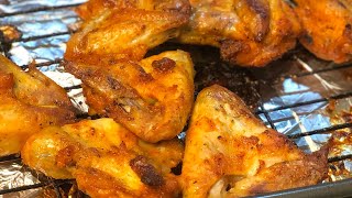 Crispy Oven Baked Chicken Wings Recipe  Baked Chicken Recipe [upl. by Akeihsal700]