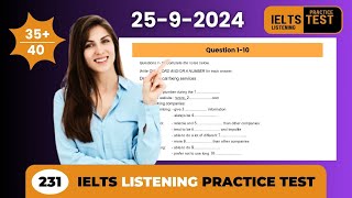 Details of local fixing service  IELTS Listening Actual Test with Answers  24092024 [upl. by Aicxela]