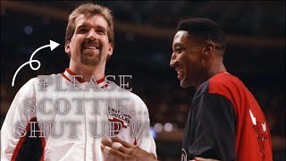 👎🏻Bill Wennington on Scottie Pippen disrespecting Jordan quotUnguardedquot 📕 [upl. by Towers]