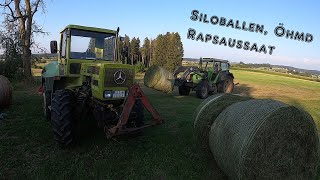 23 Schnitt  Siloballen  Öhmd  Raps säen  Farmvlog56 [upl. by Mayce]