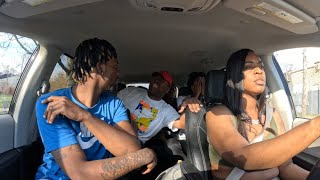 PICKING MY SIBLINGS UP WITH MY EX IN THE CAR PRANK HILARIOUS [upl. by Lemraj625]