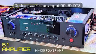 51 AMPLIFIER HOW TO ADD LED INDICATOR IN FRONT PANEL FOR DIGITAL DECODER [upl. by Konstantine]