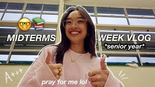 MIDTERMS WEEK VLOG [upl. by Tselec]