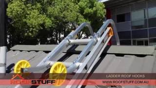 Ladder Roof Hooks Installation [upl. by Suter]