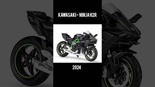 EVOLUTION KAWASAKI NINJA BIKE🧐 19702024  youtubeshorts respectshorts kawasakininja shortfeed [upl. by Ynnep]