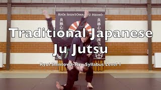 54 JuJutsu Techniques  Self Defence Syllabus  Traditional Japanese Ju Jutsu Ryu [upl. by Lamoree87]