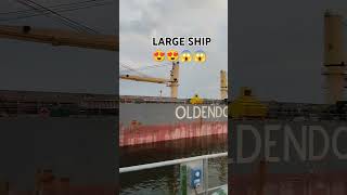 Large bulk carriers ship😍shorts viralshort videostrending channel sea plz vessel port [upl. by Eiderf372]