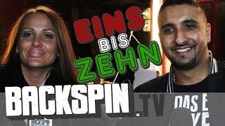 1 bis 10 mit Ssio und Schwesta Ewa  BACKSPIN TV [upl. by Cymbre]