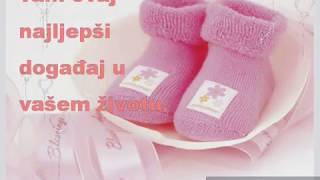 Cestitke Za Rodjenje Kcerkice 💗🌸💗🌸 [upl. by Esined]