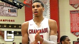 Duke Bound Jayson Tatum The Smoothest Game In High School Official Mixtape [upl. by Eenet]