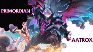 ► Primordian Aatrox ◀ League of Legends Skin Spotlight [upl. by Thesda]