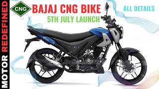 2024 Bajaj CNG Bike  Bajaj Bruzer 125  Freedom 125 All Details Before Launch  Motor Redefined [upl. by Dearr]