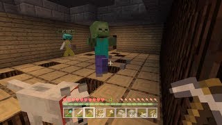 Minecraft Xbox  Zombie Dinner Party 63 [upl. by Akialam]