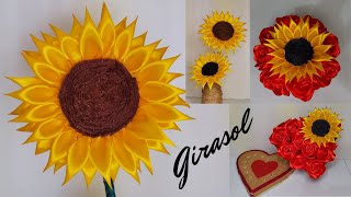 GIRASOL ETERNO con cinta [upl. by Zetta]