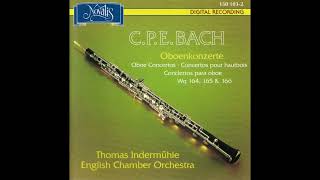 C P E Bach  Oboe Concerto A Minor Wq 166  Indermühle [upl. by Iorio]