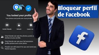 ¿Cómo bloquear el perfil de Facebook oficialmente 2024 [upl. by Abdul939]