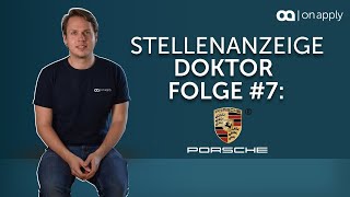 StellenanzeigenDoktor Folge 7 PORSCHE [upl. by Ihcur828]