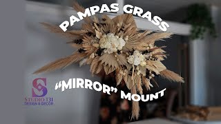 HOW TO DIY Extra Large Pampas amp Dried Floral Arrangments for Weddings Events Parties Home Decor [upl. by Adan145]