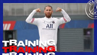 Sergio Ramos  Première journée dentraînement [upl. by Hanser579]