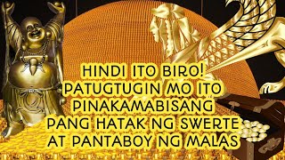 Hindi Ito Biro Pinaka Mabisang Pang akit ng Swerte at Pantaboy ng Malas Patugtugin Ito Araw Araw [upl. by Hbaruas]