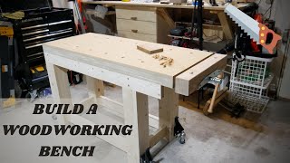 How to Build a Woodworking Bench w FREE PLANS  TheTranq [upl. by Hirst]