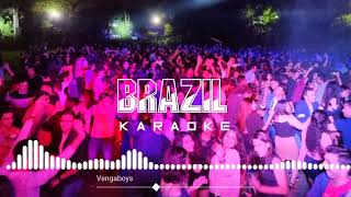 Brazil Song Com To Brazil Karaoke [upl. by Htedirem]